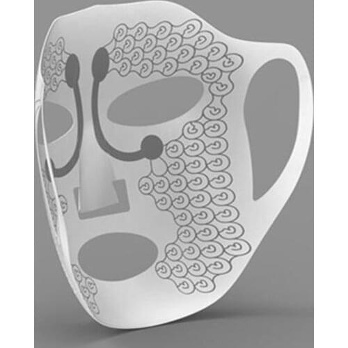 Soft Gel Mask Face Massager with Controller Acupoint Vibration Anti Wrinkles Skincare Tools