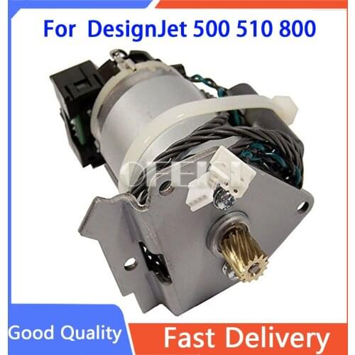 Original Paper axis motor assembly C7769-60377 C7769-60342 FOR HP DesignJet 500 510 800 ps plotter parts