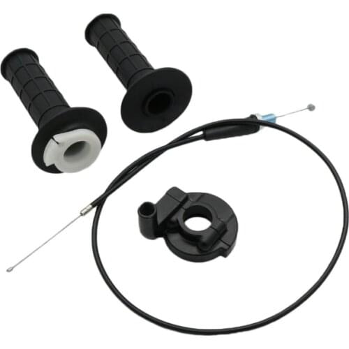 Straight Head Throttle Cable Assembly Fit For 110cc-250cc Motorcycle ATV Dirt Bike Parts Twist Throttle Grip 90cm