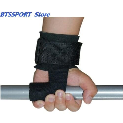 Barbell Straps Wraps Hand with Wrist Support for Protection Belt Brand Gym Power Training Weight Lifting Gloves Bar Grip 1 Pcs