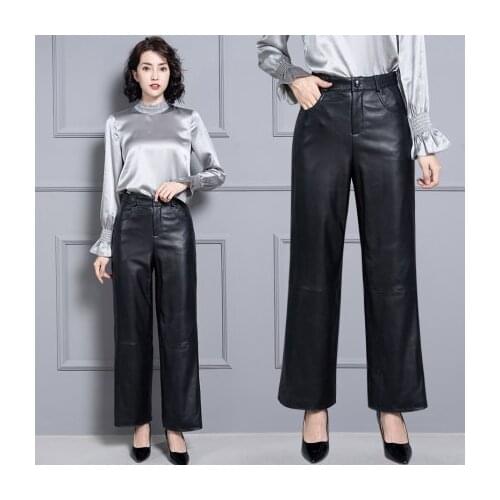 Tao ting li na Women's Straight Trousers