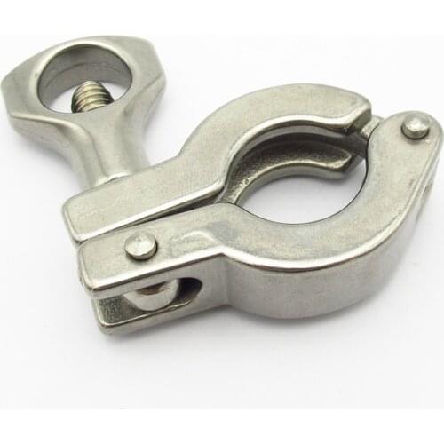 1/2" Tri Clamp 25.4mm Ferrule OD 304 Stainless Steel Tri Clover Sanitary Fitting For Home Brew Homebrew Wine Beer Brewing