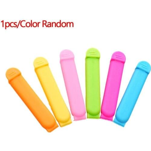 10pcs Portable New Kitchen Storage Food Snack Seal Accessories Sealer Bag Clamp Kitchen Tool Plastic Clips F3Q2