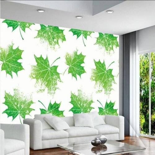 3d Desktop Wallpaper Green Wallpaper Hand Drawn Tree Vein Papier Peint Mural 3d Wall Paper Bedroom Decoration Kitchen Wall Decor
