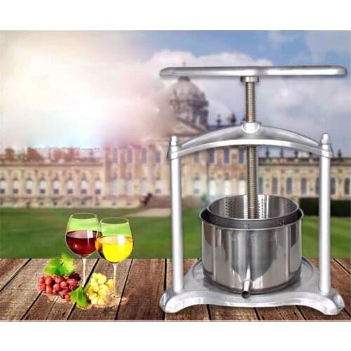 3L/6L Manual Juice Honey Presser Slow Extractor Hand Wine Pressing Manor Fruit Vegetable Juice Presser