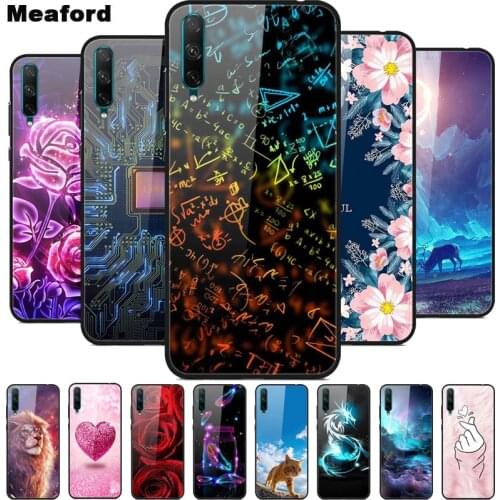 For Honor 30i Tempered Glass Case for Huawei Honor 30i Soft Bumper Hard Funda For Honor 30i LRA-LX1 Phone Case Honor30i Cover