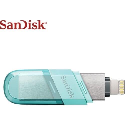 SanDisk USB Flash Drive USB3.0 and Lightning Dual Interface OTG Pendrive 256GB 128GB 64GB USB Stick Pen Drive For iPad iPhone PC