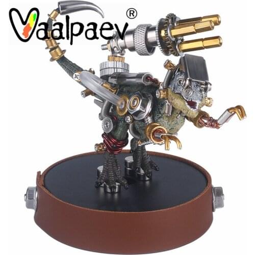 Mutant Shark Dinosaur Hippo 3D Iron Metall Puzzle Action Figure DIY Assemble Puzzle Building Blocks Model Toys for Men Robot Boy