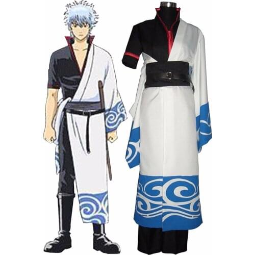 Gintama Sakata Gintoki Cosplay Costume Tailor Made