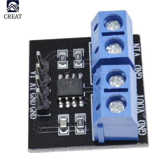 Max471 Voltage Current Sensor Module For Arduino AVR Tester Board 5V DC 3-25V 0-3A Diy Electronic Resistive Voltage Divider