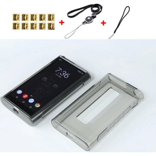 Soft Tpu Clear Crystal Protective Skin Shell Case Cover for FiiO M15
