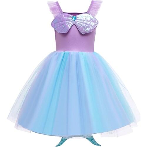 Night Skirt Swimsuit Girls Party Dresses 2021 New V neck Feather Fluffy Tulle Cake Dress Princess Dresses for Show Baby Clothes