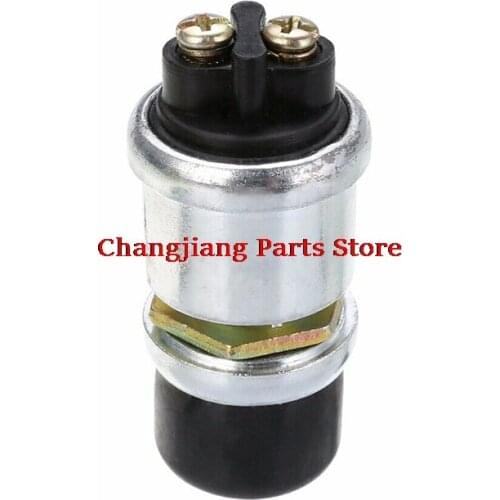New 1pc Ignition Starter Switch 60A 12VDC Truck Engine Start Waterproof Push Boat Starter Horn Replacement Button Car Switch
