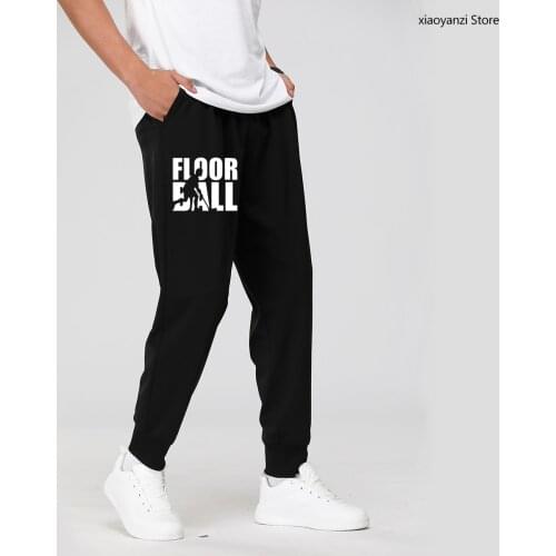 NEW Floorball Sweatpants Print Men European size Novelty Streetwear Sports Long Pants Design Camiseta Plus Size Trousers