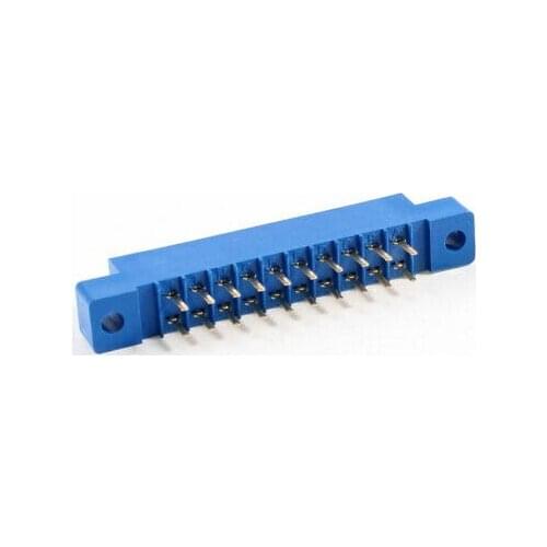 805 Series Solder Socket 2x10P 20Pin 3.96mm Pitch Card Edge Connector