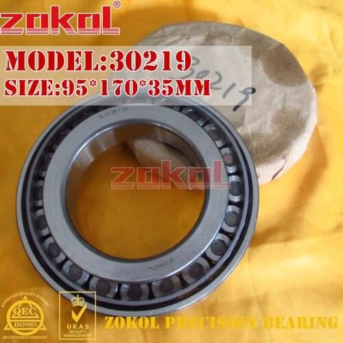 ZOKOL bearing 30219 7219E Tapered Roller Bearing 95*170*35mm