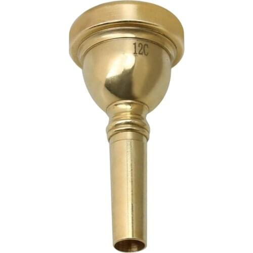 High-grade 12C Trombone Mouthpiece Gold-plated for Trombone Accessories