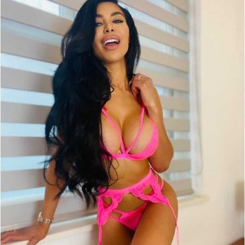 Women Sexy Lingerie Lace Bra Set Underwear Sexy Panty Bandage Set Erotic Lingerie Dress Bra Briefs Set