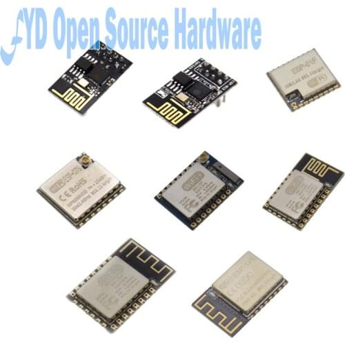 ESP8266 ESP-01 ESP-01S ESP-07 ESP-07S ESP-12S ESP-12E ESP-12F QFN-32 Chip Serial Port WIFI Wireless Module Wireless Transceiver