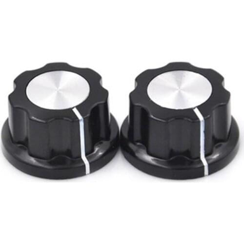 10pcs MF-A02 potentiometer knob WH118/WX050 bakelite knob copper core inner hole 6mm