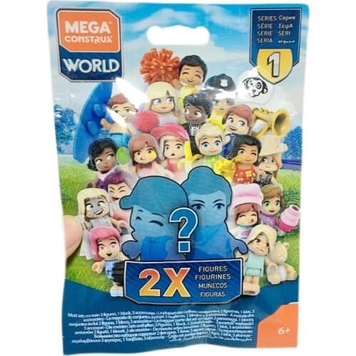 2-10Pcs Mega Construx World Blind Bag 2 Figures 3Cm Minifigure Mystery Pack 1 Random Collectors Edition
