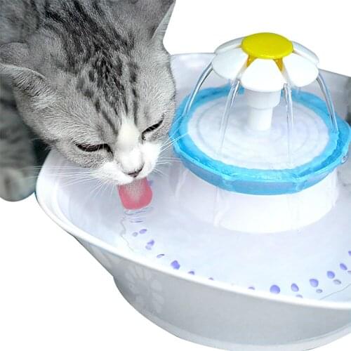 2.3L Automatic Cat Water Fountain Dog Drinking Bowl Drinker Pet Feeder Filters Intelligent Sensor Super Quiet Kitten Supplies