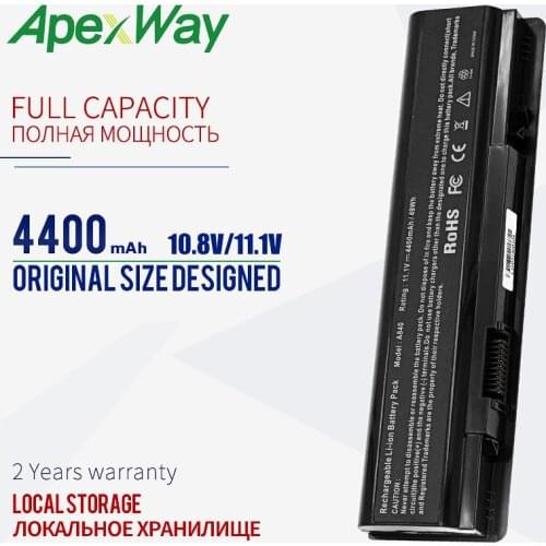 4400mAh battery for Dell Inspiron 1410 for Vostro 1014 1015 1088 A840 A860 A860n 312-0818 451-10673 F286H F287F F287H G069H
