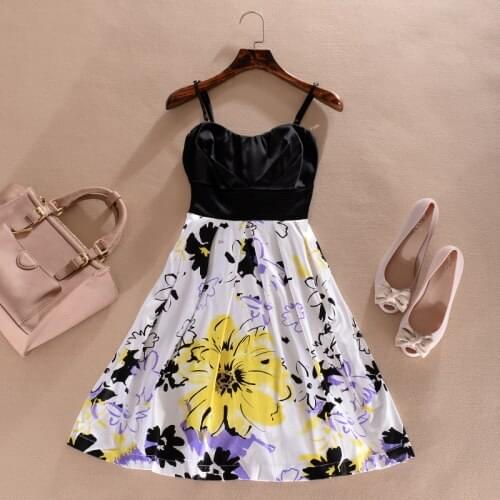 FREE SHIPPING 2014 Cattle Fashion Hot Satin Peones Puff Dress Belt Yarn Spaghetti Strap One-Piece Dresses Tube Top Two Ways