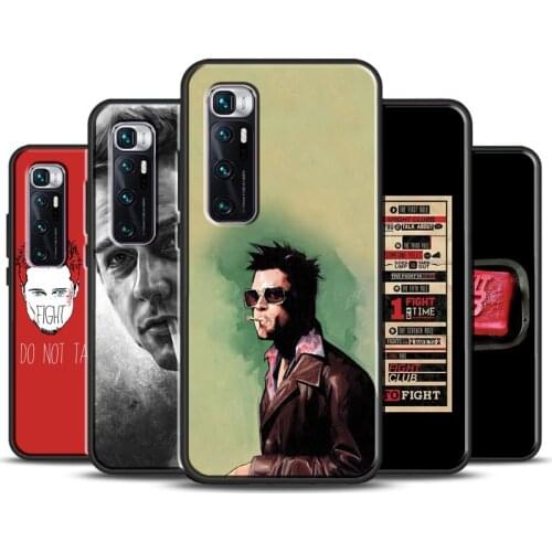 Fight Club Movie Poster Case For Xiaomi Mi 10T Pro 11 Ultra Mi A3 9 10 Note 10 Lite Cover For POCO F3 M3 X3 Pro