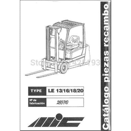 Steinbock Boss Forklift Parts catalogs