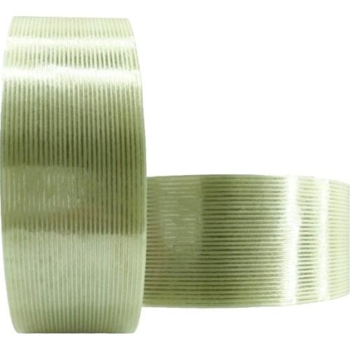 Wide 30mm 40mm length25Meter Strong fiberglass tape Single-sided linear fiber high-viscosity Insulation for RC model accessories