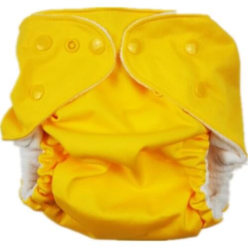 New Arrival Naughty Baby Cloth Diapers Adjustable Plain Reusable Pocket AIO Nappy 50PCS Best Quality