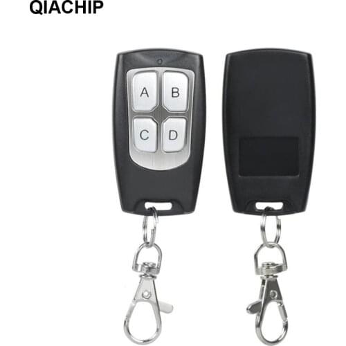 QIACHIP 433MHz 4 CH Button 1527 Code RF Relay Remote Control Switch Transmitter Wireless Key For Smart Home Garage Opener Door