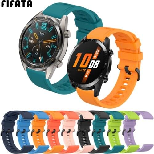 FIFATA Watch Strap For Huawei Watch GT / GT2 / GT2e Wristband Bracelet For Huawei GT2 46 42 / GT 46 Watchband Sports Wrist Strap