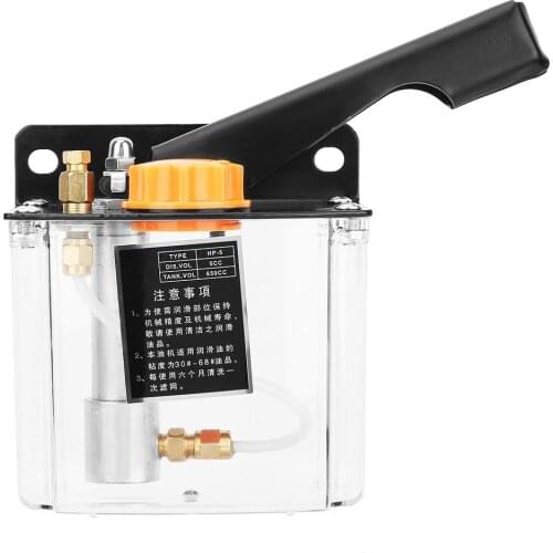 HP-5R Manual Lubricating Pump Right Hand Operated Lubrication Pump 650CC for CNC Machine Tool igh quality