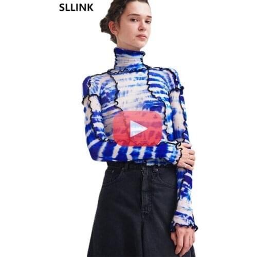 Женские длинные футболки SLLINK China At AliExpress