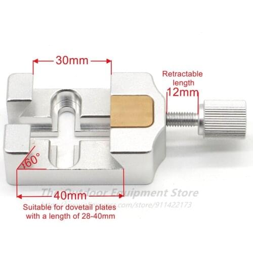 StarPal Standard Universal Aluminum Single Copper Block Dovetail Slot Telescope Accessories