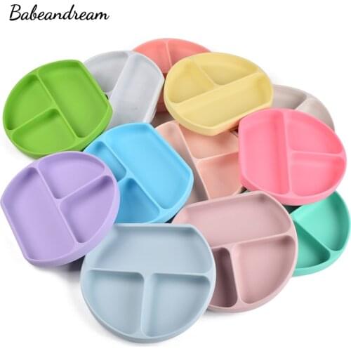 Suction childrens dishes baby Silicone Sucker Bowl Baby Smile Face Plate Tableware Set Smile Face Baby Tableware Set kids plate