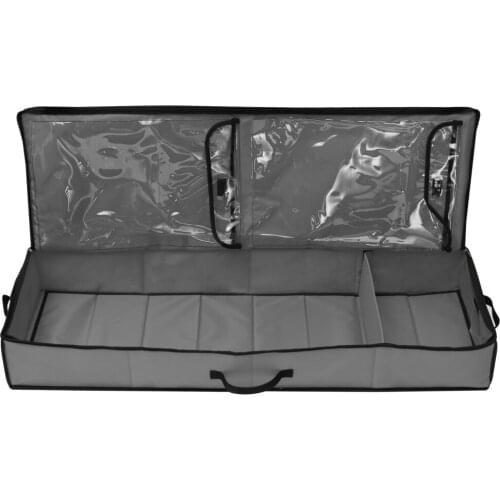 Wrapping Paper Container Red Ribbon Durable Black Removable High Quality Bow Oxford Cloth Storage Bag