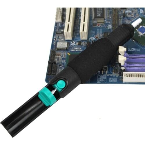 LAOA Strong Double Seal Ring Tin Solder Sucker Machine Anti Skid Desoldering Pump Tool Removal Vacuum Soldering Iron Desolder