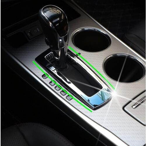 1Pc Interior ABS Chrome Car Shift Gear Position Panel Cover Trim Fit for Nissan Teana Altima 2013 2014 2015 2016 2017