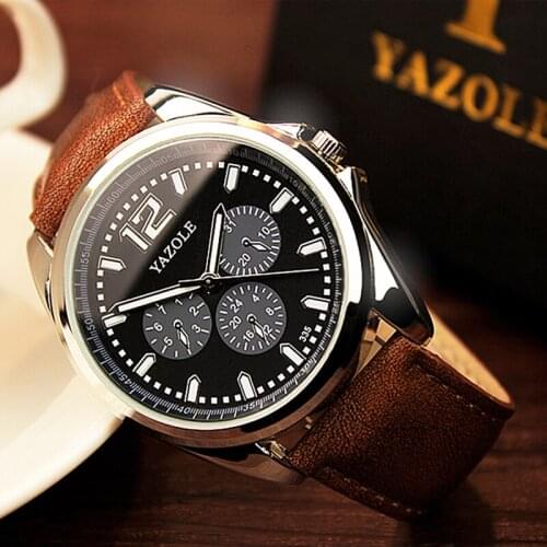 2020 Top Brand Watch Men Wrist Bracelet Quartz Watch Fashion Casual Leather Strap Elegant Dress Bracelet Clock Relogio Masculino