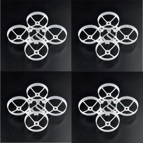 4PCS Happymodel Moblite7 Mobula7 75mm V4 Update version whoop Frame Kit more durable /low position FC mounted /no block USB