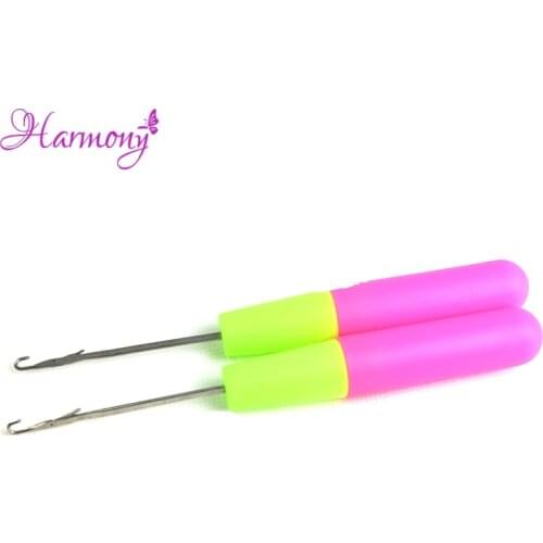 5pcs/lot 15.5cm Plastic Crochet Hook for Hair/Micro Braid Needle / Dreadlock Maintaining Needle