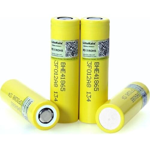 New liitokala original 3.7 V 18650 HE4 2500 mAh battery power 20A 30A discharge Electronic special lithium battery