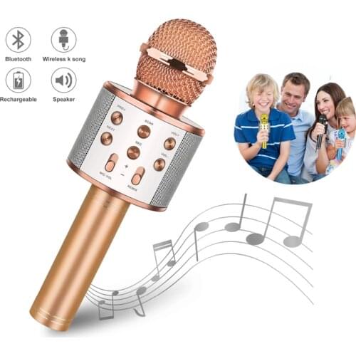 Funny Children Karaoke Microphone Gift For Kids Microphone Audio Microphone Karaoke Device