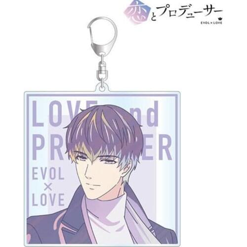 Mr Love: Queens Choice Anime Li Zeyan Xu Mo Bai Qi Keychain Keyrings Acrylic Double Sided Backpack Cartoon Pendant Xmas Gifts