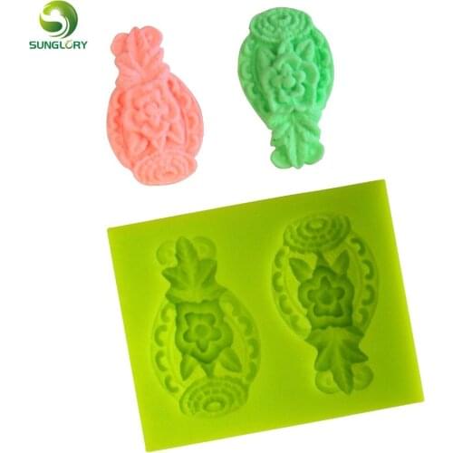 Flowers Silicone Cake Mold Fondant Silicone Cupcake Mold For Baking Cookie Candy Chocolate Gumpaste Mold Cake Decorating Tools