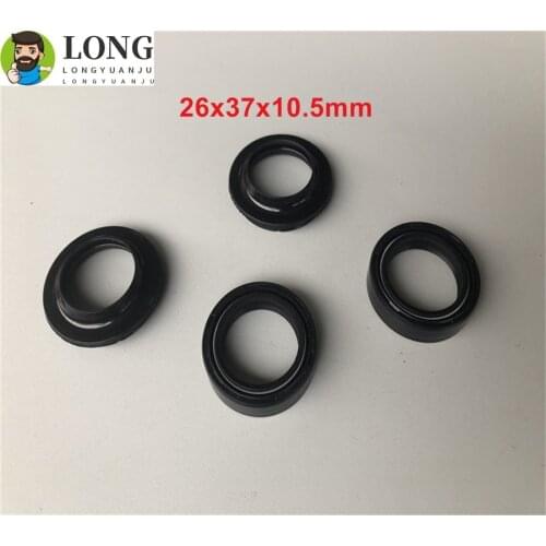 26*37*10.5mm Motorcycle Fork Damper Shock Oil Seal & Dust Seal For Yamaha MX80 1980-1982 PW80 TTR90 TTR90E YZ50 YZ60