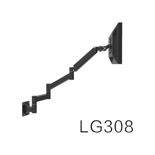 Hyvarwey LG308 Ultra Long Arm Monitor Holder 13"-21" Display LCD TV Wall Mount Mechanical Arm Lengthened Rack Holder